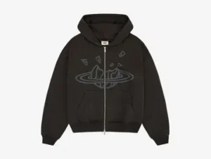 broken-planet-double-zip-up-black-hoodie