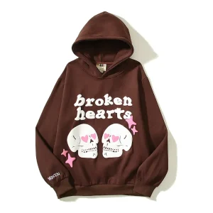 broken-planet-hearts-brown-hoodie