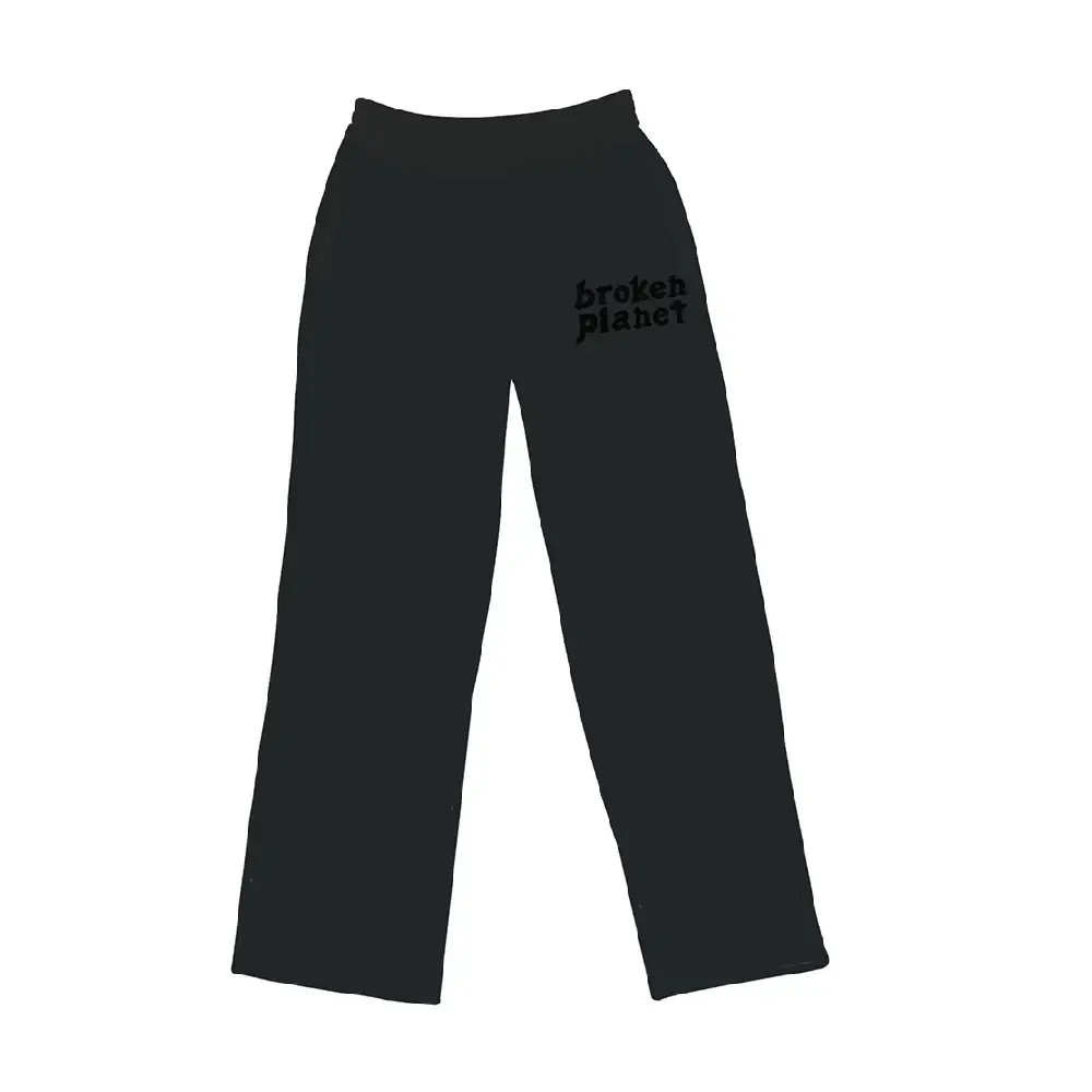 broken-planet-market-straight-leg-soot-black-sweatpants broken-planet-market-straight-leg-soot-black-sweatpants